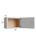 Tuscan Painted Grey 21x15 Wall Cabinet