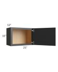 Vienna Black 21x15 Wall Cabinet
