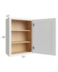Stratus White 21x30 Wall Cabinet