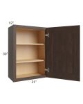 Tuscan Kona Brown 21x30 Wall Cabinet