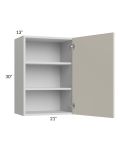 Milan Beige Matte 21x30 Wall Cabinet