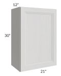 Salem Light Grey 21x30 Wall Cabinet