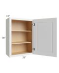 Charlotte White 21x30 Wall Cabinet