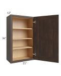 Tuscan Kona Brown 21x36 Wall Cabinet