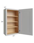 Tuscan Painted Grey 21x36 Wall Cabinet