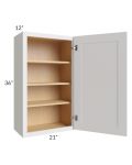 Midtown Cloud Shaker 21x36 Wall Cabinet