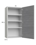 Euro Grey 21x40-1/4 Wall Cabinet