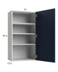 Harbor Navy 21x40-1/4 Wall Cabinet