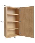 Midtown Timber Shaker 21x42 Wall Cabinet