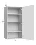 Milan White Matte 21x42 Wall Cabinet