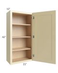 Phoenix Cream Glaze 21x42 Wall Cabinet