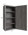 Providence Slate Grey 21x42 Wall Cabinet 