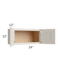 Asheville Cloud Shaker 24x12 Wall Cabinet