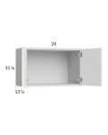 Harbor White 24x15-1/8 Wall Cabinet
