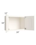 Signature Vanilla Glaze 24x18 Wall Cabinet