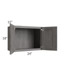 Providence Slate Grey 24x18 Wall Cabinet