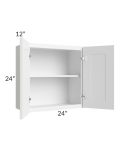 Dakota White 24x24 Wall Cabinet