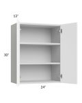 Milan White Matte 24x30 Wall Cabinet