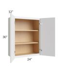 Township White 24x30 Wall Cabinet