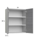 Euro Grey 24x30-1/4 Wall Cabinet