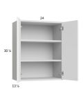 Harbor White 24x30-1/4 Wall Cabinet