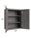 Providence Slate Grey 24x30 Wall Cabinet
