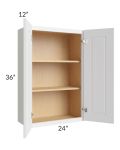 Southport White Shaker 24x36 Wall Cabinet