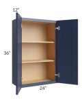 Bayville Blue 24x36 Wall Cabinet