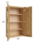 Prairie Shaker 24x42 Wall Cabinet