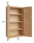 Midtown Timber Shaker 24x42 Wall Cabinet