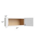 Vail White 27x12 Wall Cabinet