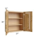 Prairie Shaker 27x30 Wall Cabinet