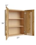 Prairie Shaker 27x36 Wall Cabinet 