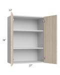 Milan Natural 27x36 Wall Cabinet