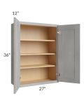 Gramercy Grey Mist 27x36 Wall Cabinet