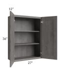Providence Slate Grey 27x36 Wall Cabinet 