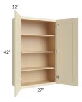 Casselton Ivory 27x42 Wall Cabinet