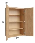 Midtown Timber Shaker 27x42 Wall Cabinet