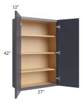 Vienna Indigo 27x42 Wall Cabinet