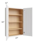 Charlotte White 27x42 Wall Cabinet