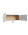 Tuscan Painted Grey 30x12 Wall Cabinet