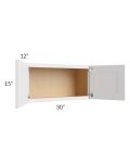 Midtown Cloud Shaker 30x15 Wall Cabinet