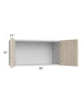 Milan Natural 30x15 Wall Cabinet