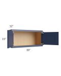 Bayville Blue 30x15 Wall Cabinet