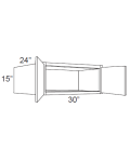 30x15x24 Wall Cabinet