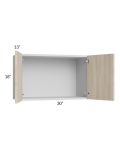 Milan Natural 30x18 Wall Cabinet