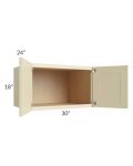 Casselton Ivory 30x18x24 Wall Cabinet