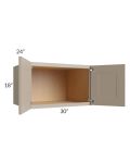 Tuscan Oyster 30x18x24 Wall Cabinet