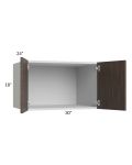 Milan Cafe 30x18x24 Wall Cabinet
