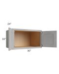 Gramercy Grey Mist 30x18x24 Wall Cabinet